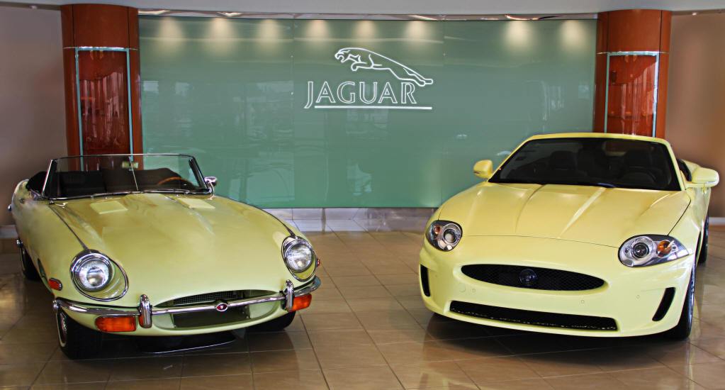 Jaguar 50th Anniversary Celebration. Does the Color Work?