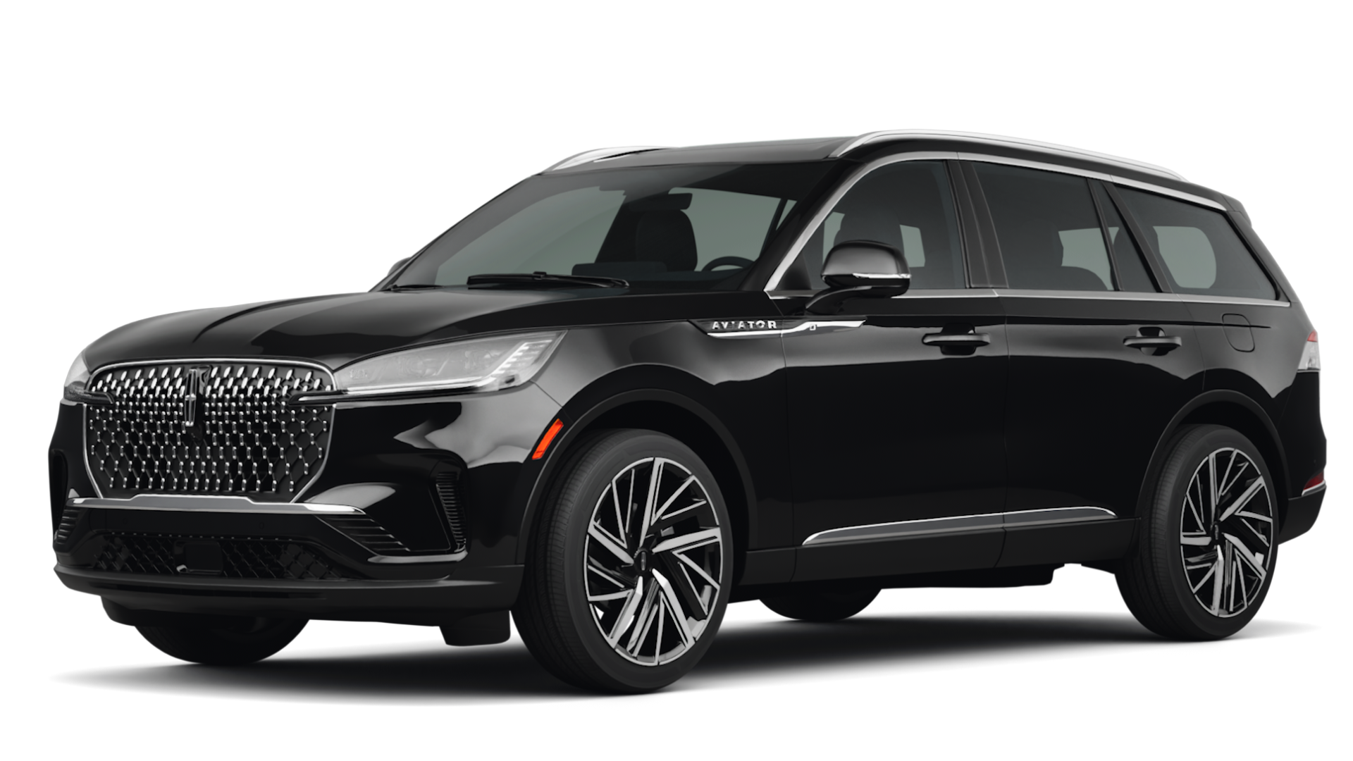 New 2025 Lincoln Aviator Premiere Black Png
