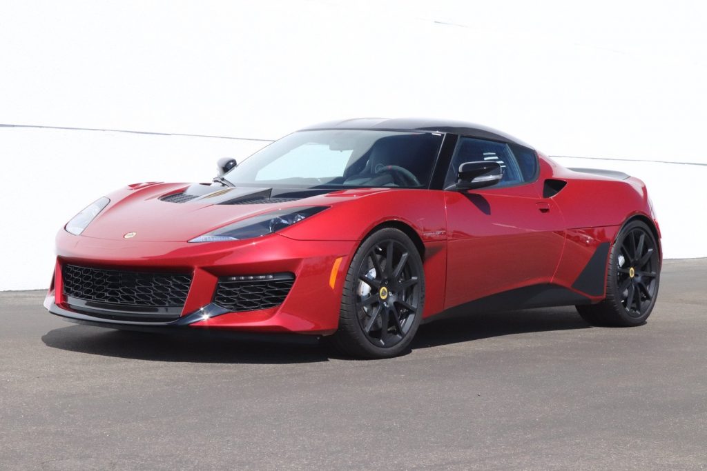 2021 Lotus Evora Red Fire Metallic Galpin