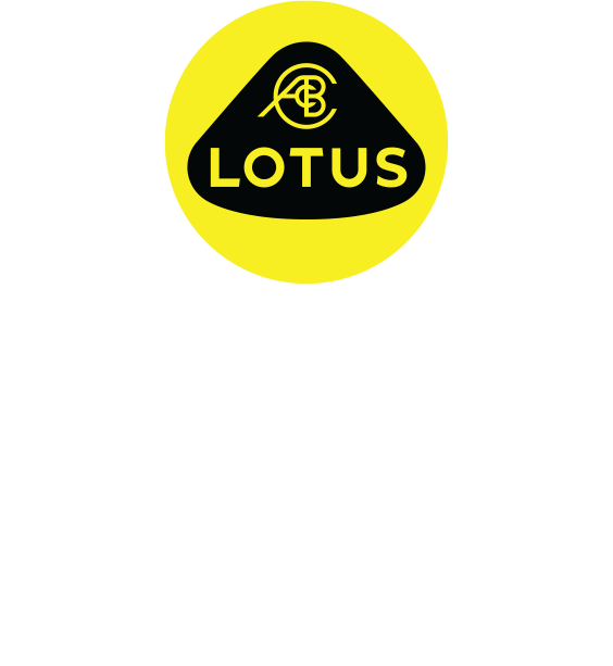 Galpin Lotus Logo Vert White