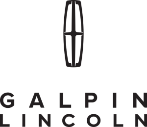 Galpin Lincoln Vertical Logo Blk