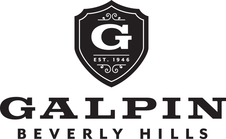 Galpin Beverly Hills Logo Vertical Black
