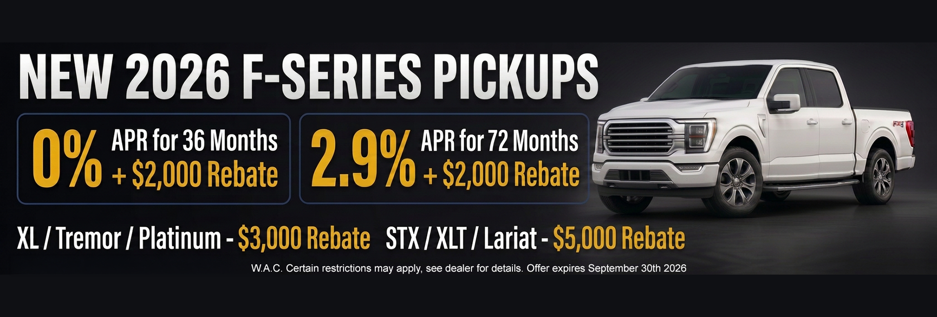 F 150sept26offerdisclaimer