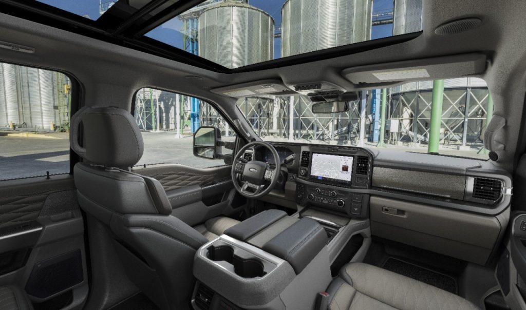 2025 Super Duty Interior