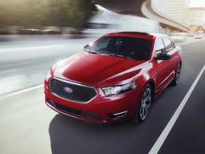 2017 Ford Taurus Red