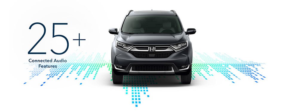 2017 Honda CR-V connected audio 2017 Honda CR-V connected audio