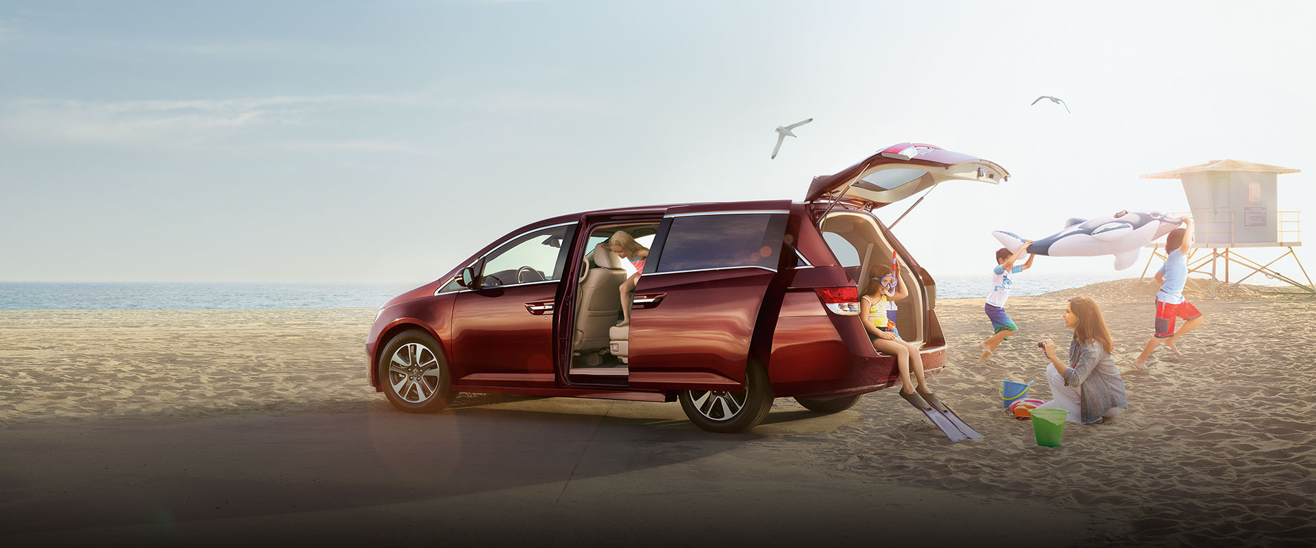 2017 Honda Odyssey tailgate 2017 Honda Odyssey tailgate