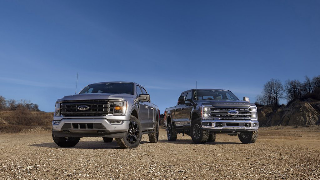 Ford F-150 Super-Duty Truck in the Desert