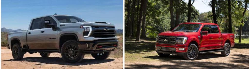 ford f-150 vs chevy silverado 1500
