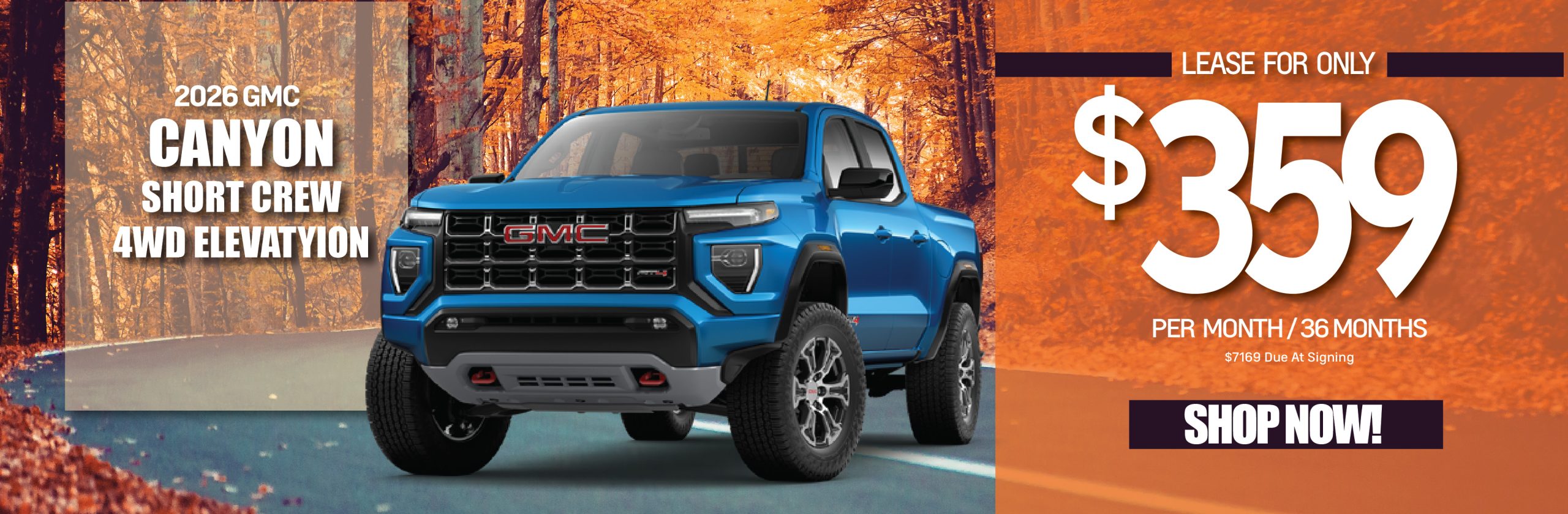 2023 & 2024 GMC Canyon 1.9% APR!
