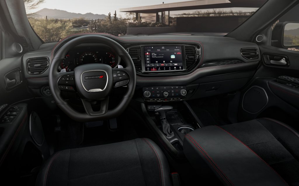 2026 Dodge Durango R/t Premium Blacktop Redline Interior.