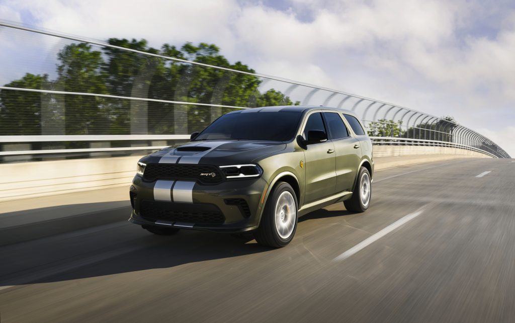 2026 Dodge Durango Srt Hellcat Jailbreak In Green Machine Exteri