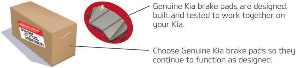kia brake pads