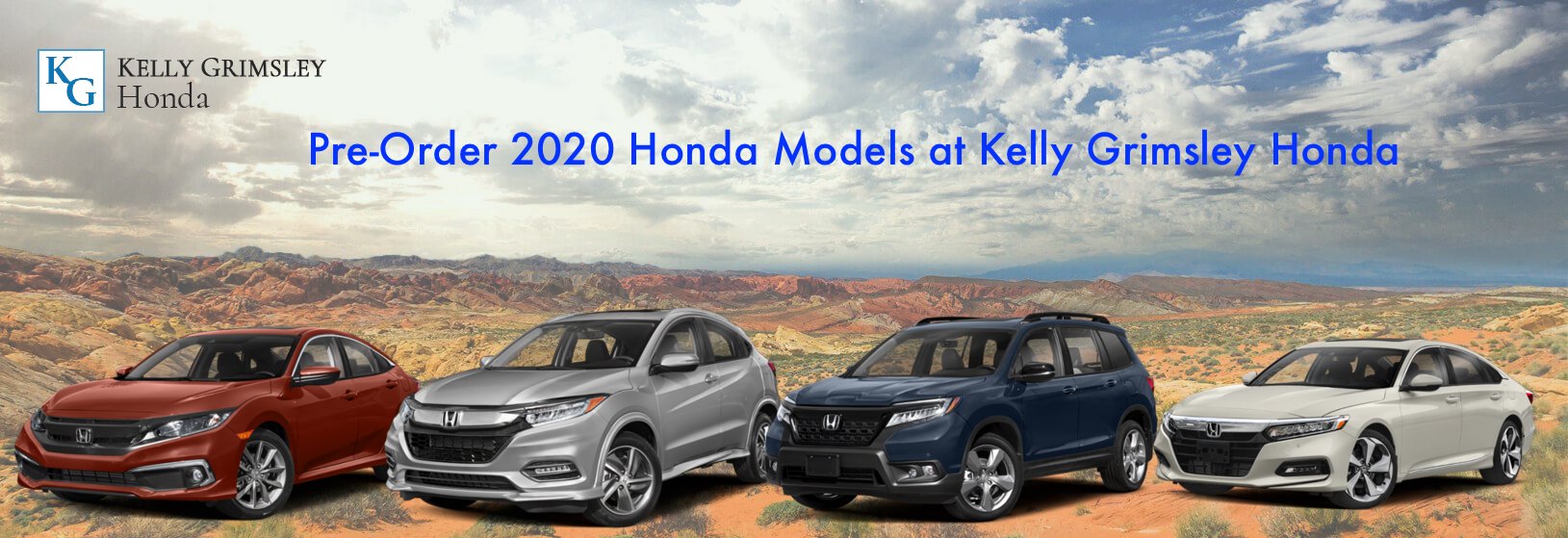 Pre Order 2020 Honda Models