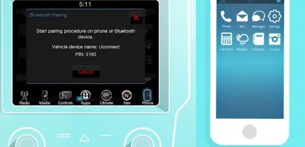 Uconnect Phone Pairing
