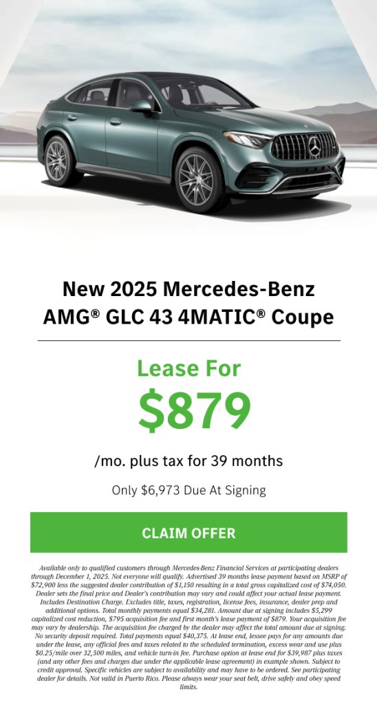 Amg® Glc 43 4matic® Coupe Offer 17