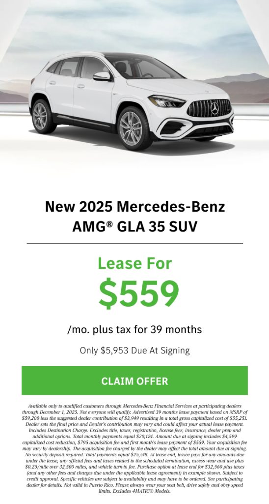 Amg Gla 35 Offer 4