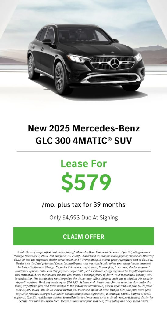 Glc 300 4matic Offer 6