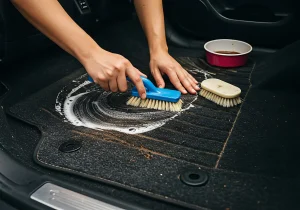 Cleaning Car Floor Mats
