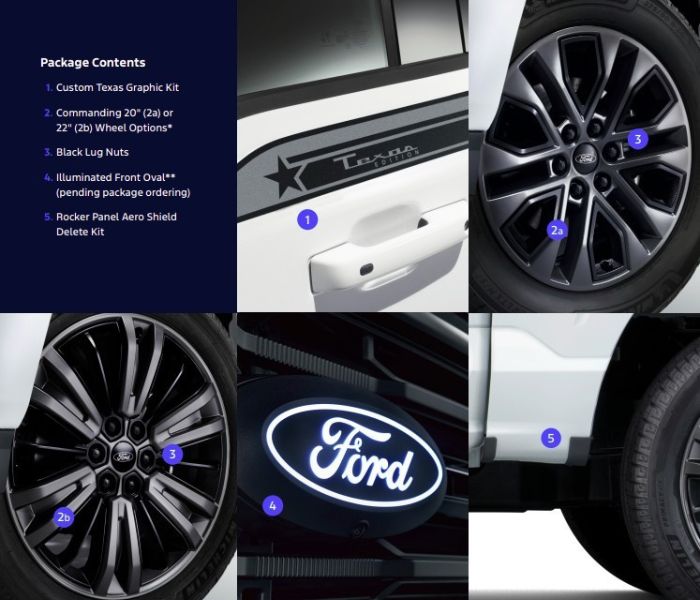 F-150 Texas Edition Package – 22-Inch Wheels