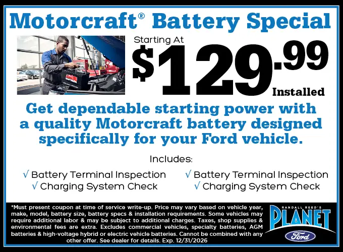 2026 Battery Service Special