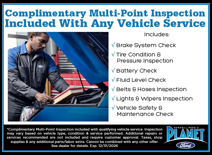 2026 Complimentary Multi Point Inspection Service Special[48]