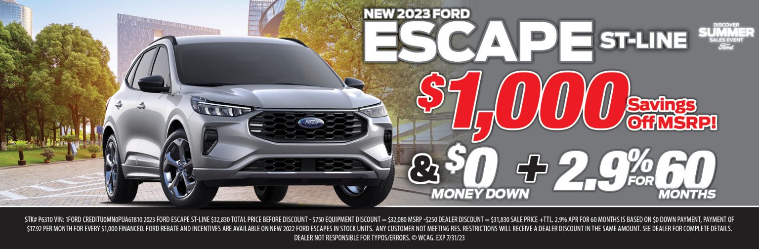 New Ford Specials near Humble, Houston, Kingwood, Porter, New Caney, TX