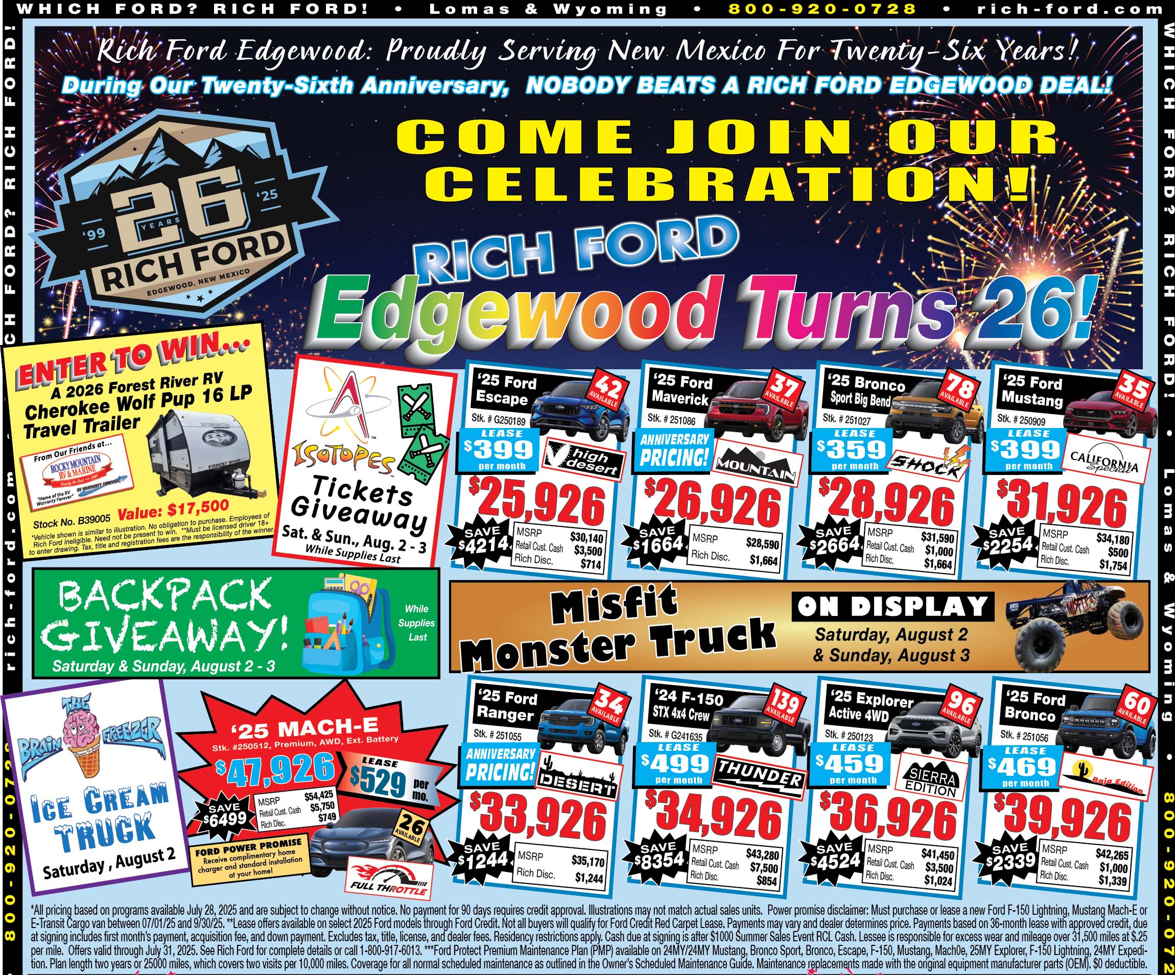 Richfordedgewood26thanniversaryad 07 28 25 1
