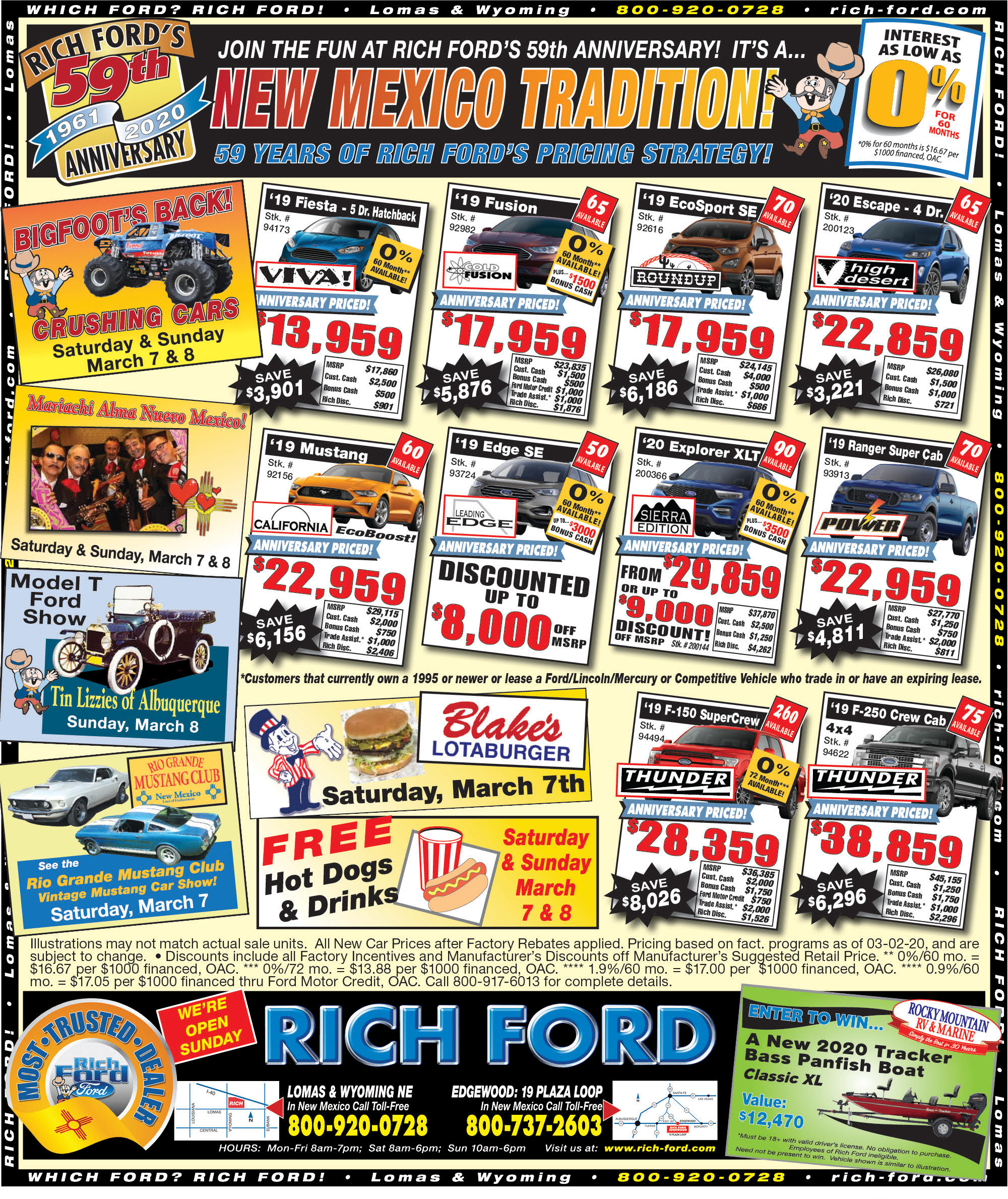 Weekly Ads Specials Rich Ford Edgewood Sales Edgewood, NM