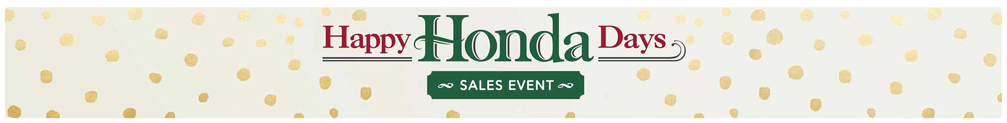 HHD-Pencil Happy Honda Days Inventory Banner
