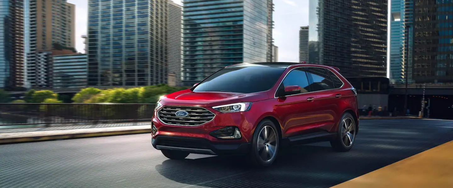 The 2019 Ford Edge available at Roesch Ford in Bensenville, IL