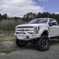 FordF250BlackWidowWhitewithColorMatchedBumper4-3 FordF250BlackWidowWhitewithColorMatchedBumper4-3