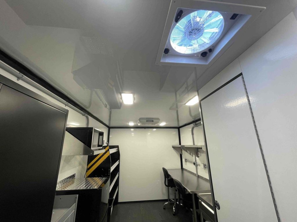 Contractors Unit Interior Towards Rear
