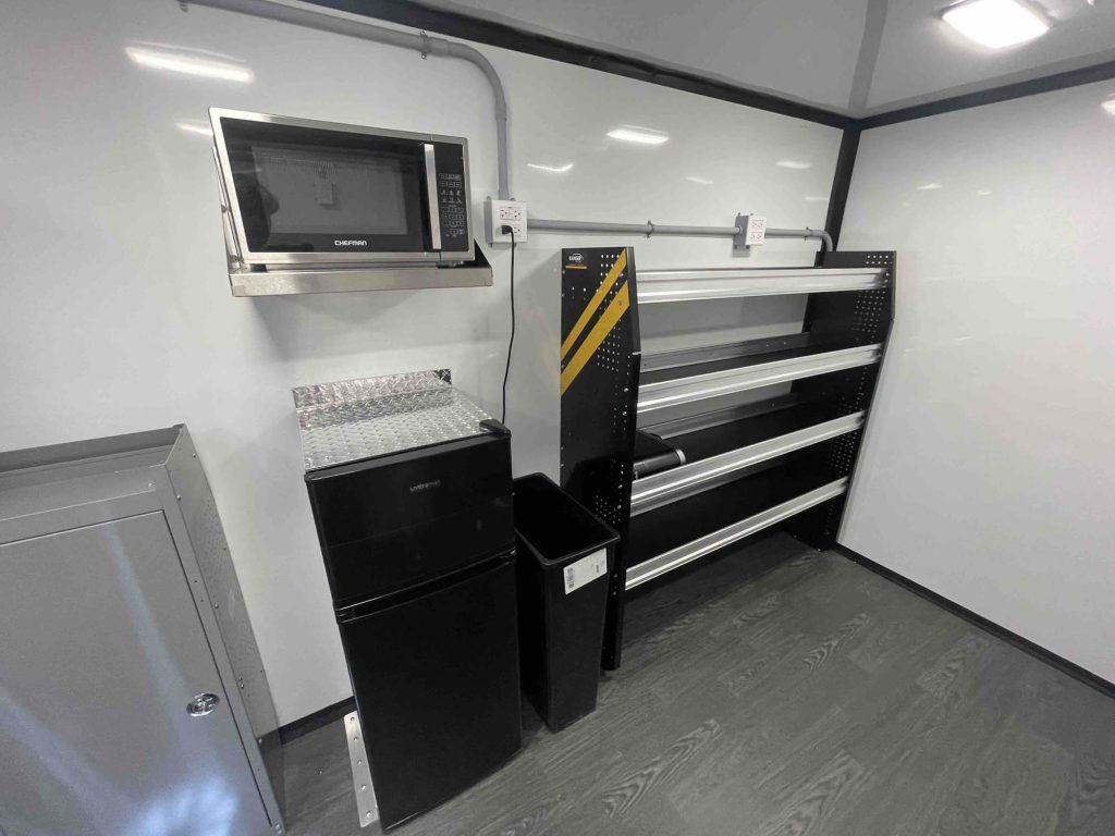 Contractors Unit Ps Refrigerator Microwave Storage