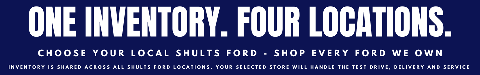 Update 4 Locations One Inventory