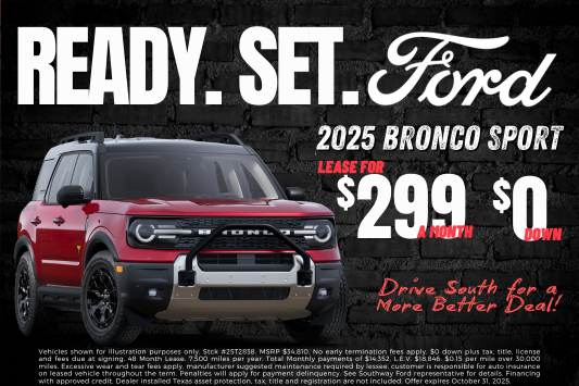 2025 Bronco Sport Promotion