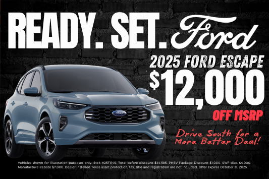 2025 Ford Escape Promotion