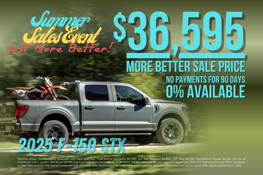August Mobile Ads 2025 Ford F 150 Stx Promotion