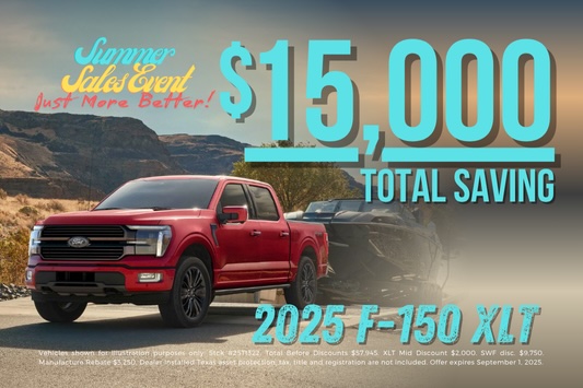 August Mobile Ads 2025 Ford F 150 Xlt Promotion