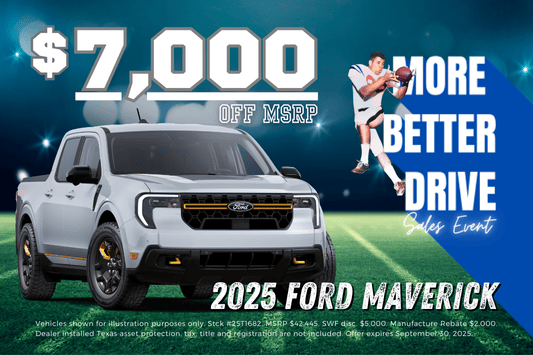 2025 Ford Maverick Promotion