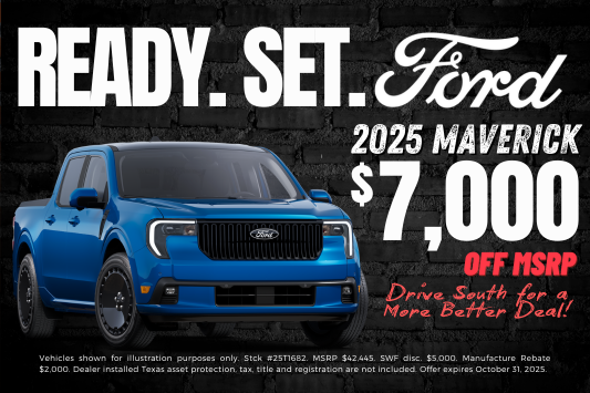 2025 Ford Maverick Promotion