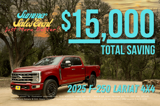 2025 Ford Super Duty Promotion
