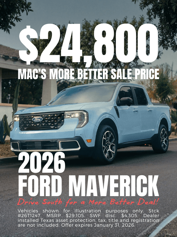 2026 Ford Maverick Promotion