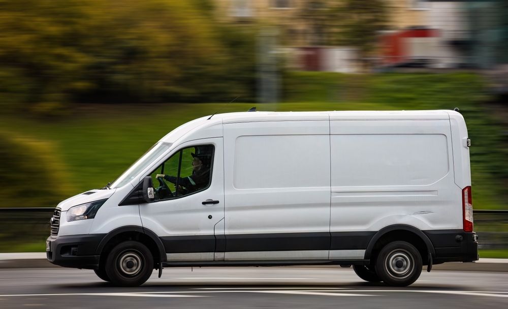 Moscow,,russia, ,2,october,2023:,ford,transit,fourth,generation