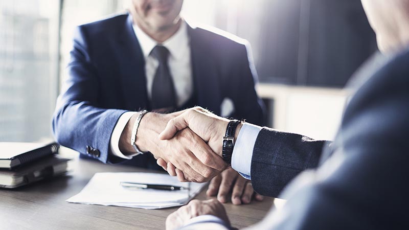 Business Partnership Meeting In Office