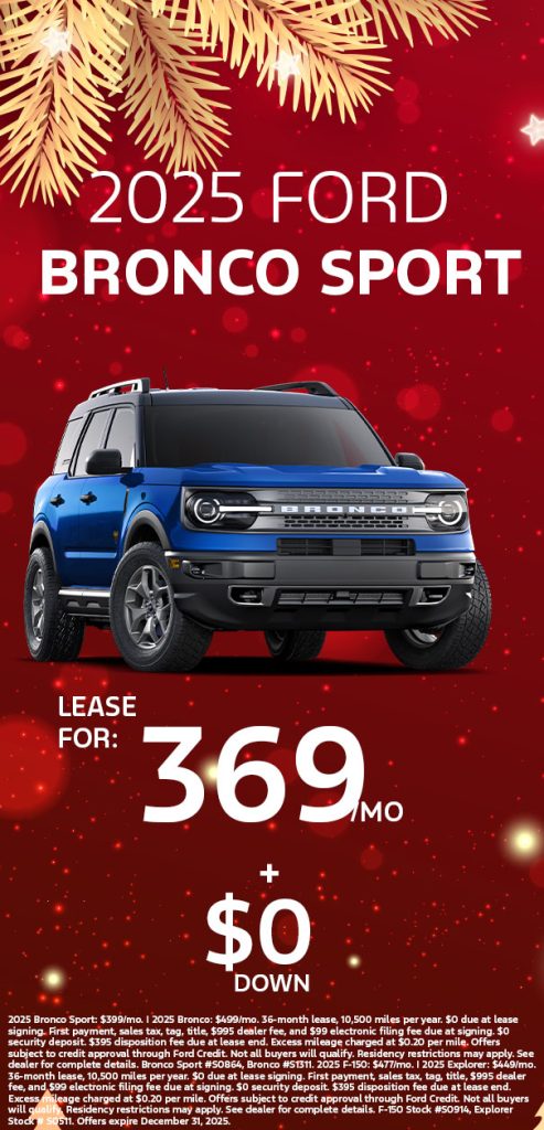 Bronco Sport Srp Update