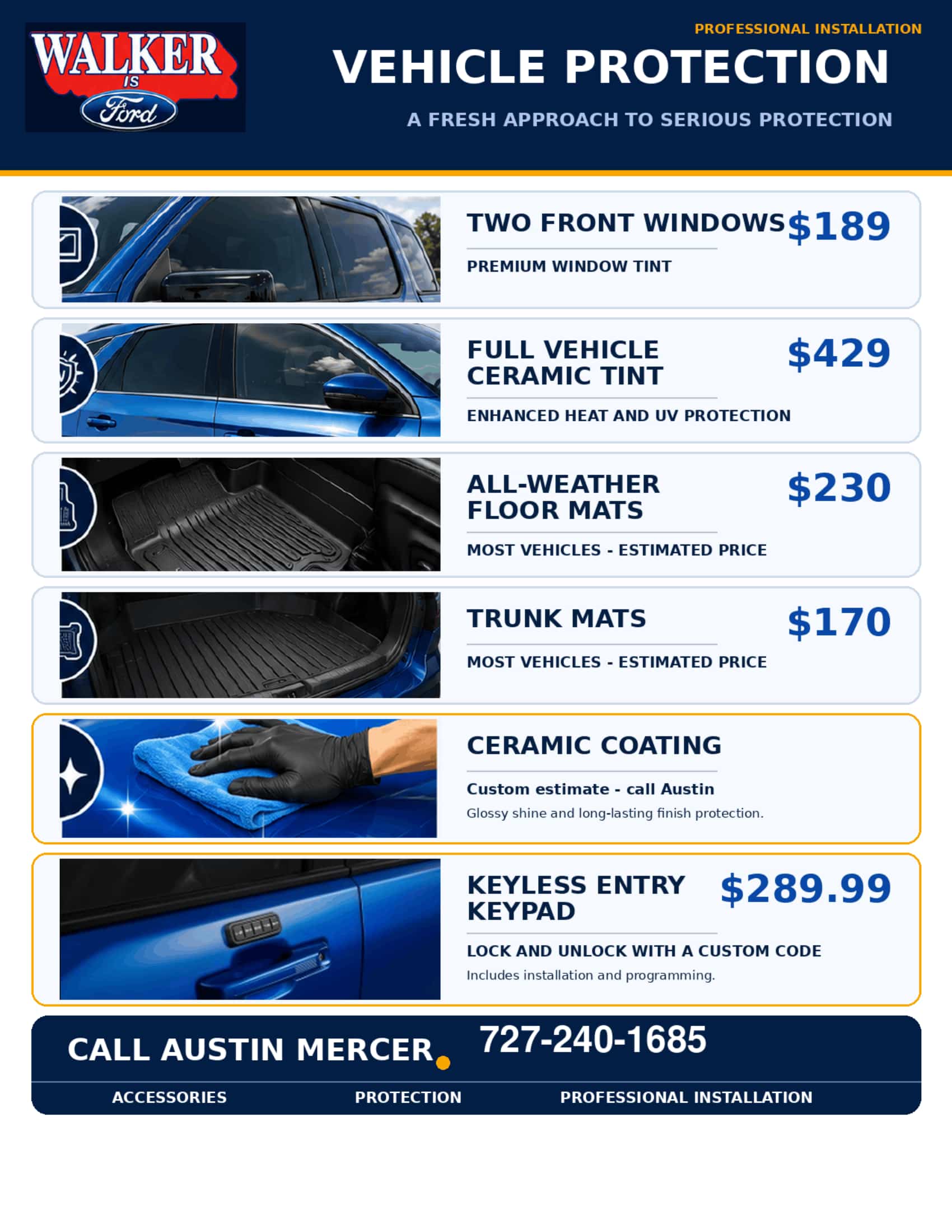 Vehicle Protection Specials With Keypad Updated 1