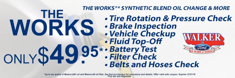 Ford Oil Change Coupon >> Walker Ford Service Coupons Specials Clearwater St Ford Oil Change Coupon >> Walker Ford Service Coupons Specials Clearwater St