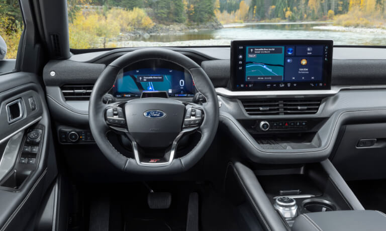2026 Ford Explorer driver's view