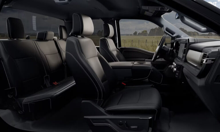 2026 Ford Super Duty interior seats
